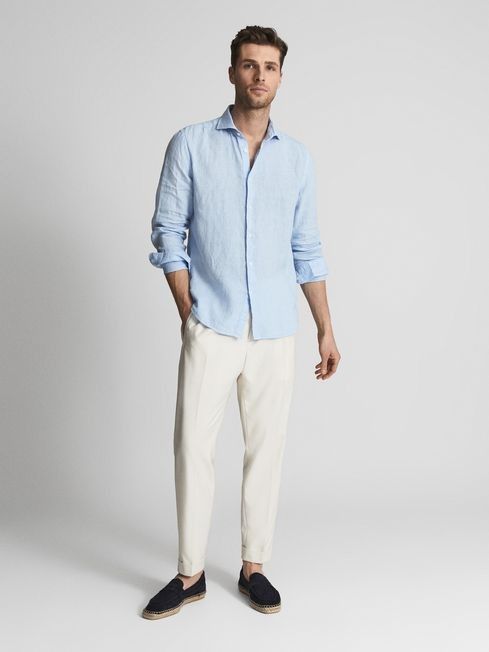 ESPARANO® Summer Linen Shirt