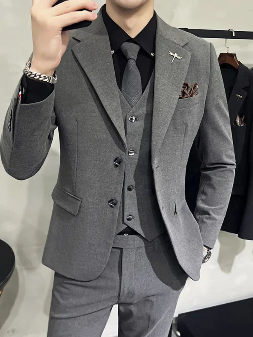 GIANLUCA® High-end 3 Piece Suit