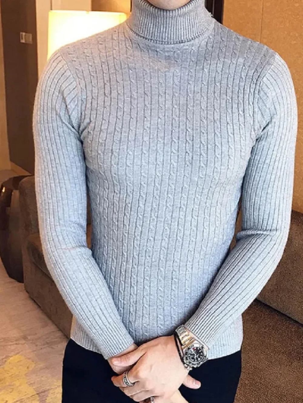 DAVIDE® Winter Turtleneck Sweater