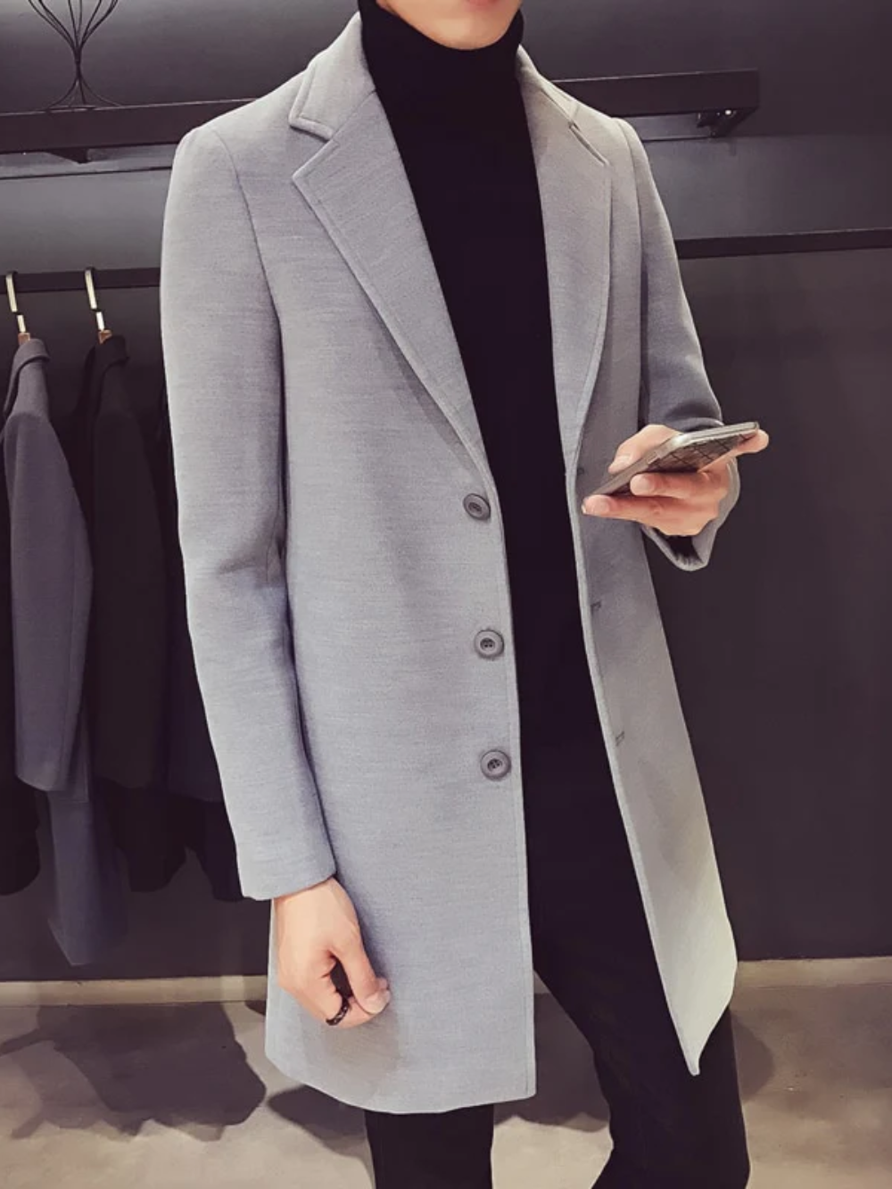 DEZZ® Long Cotton Coat 2025