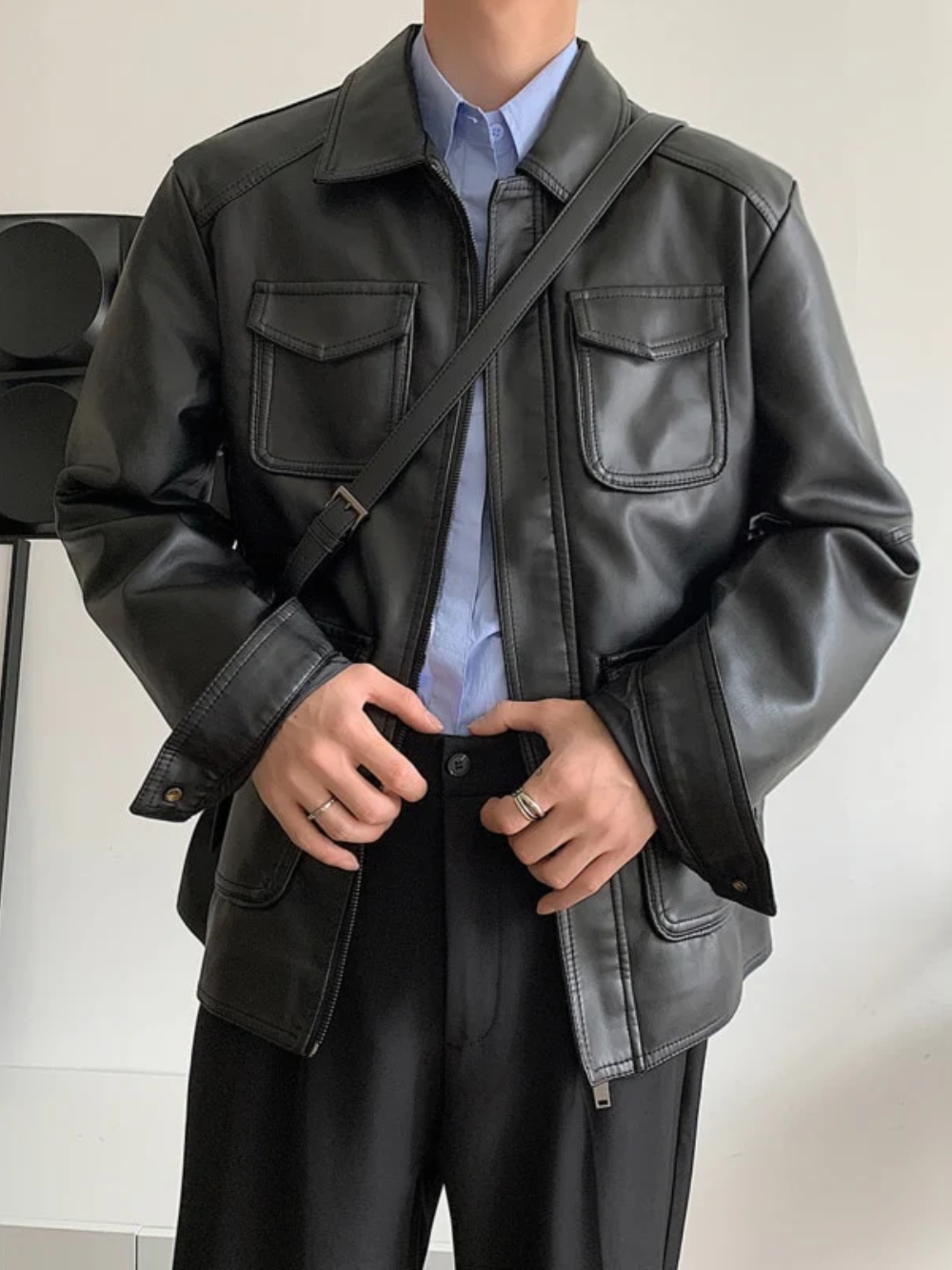 SOPRANO® Vintage Leather Jacket