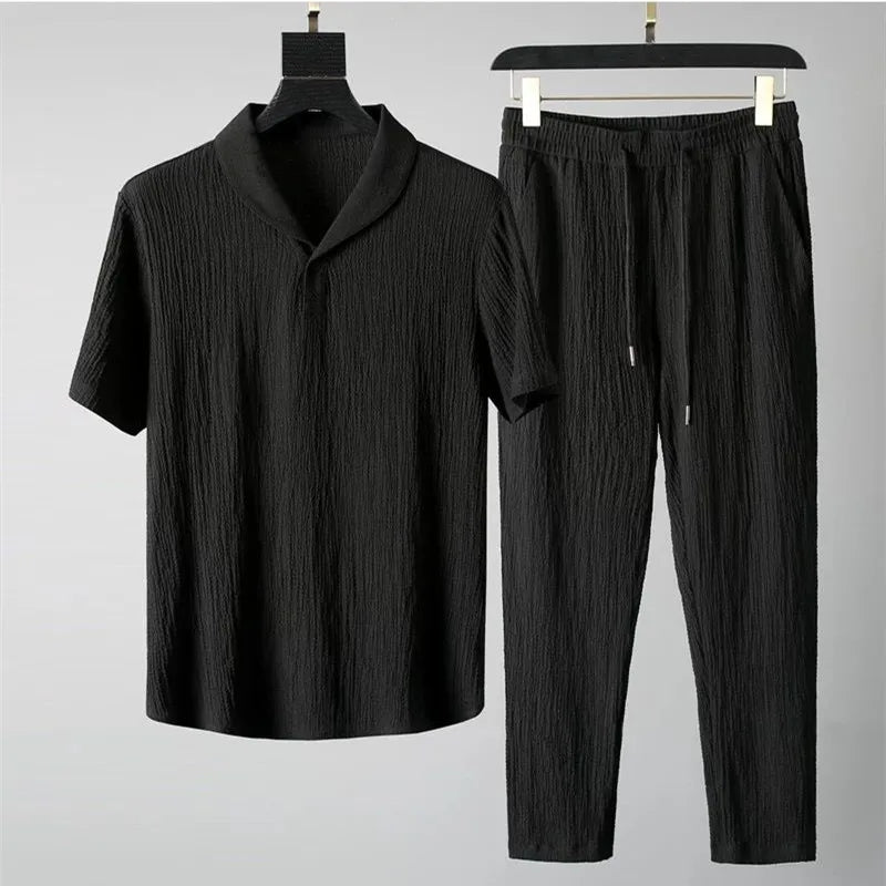 MACERATA®  Summer T-shirt and Pants Set