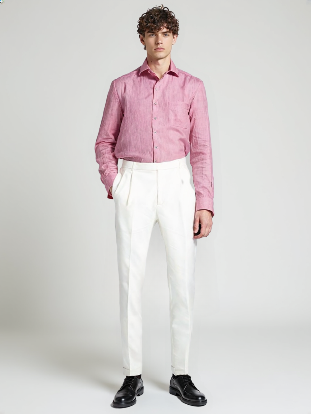 ESPARANO® Summer Linen Shirt