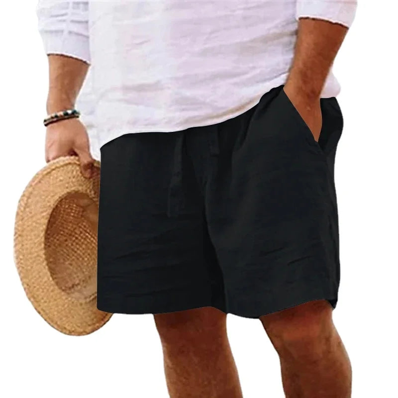 MIKHAIL®  Cotton Solid Color Short