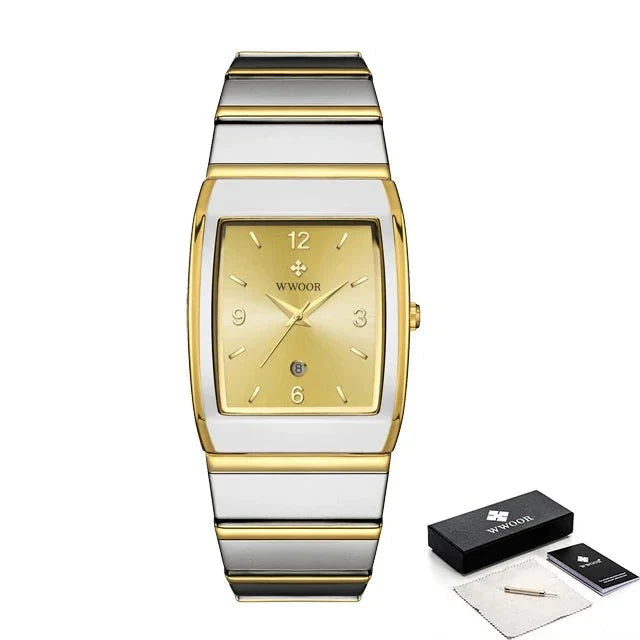 LYON®  Luxury Man's Square Watch