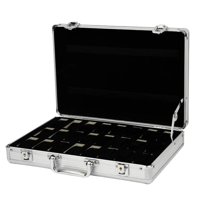 PREMMIO® Luxury Aluminum Alloy Watch Storage Box