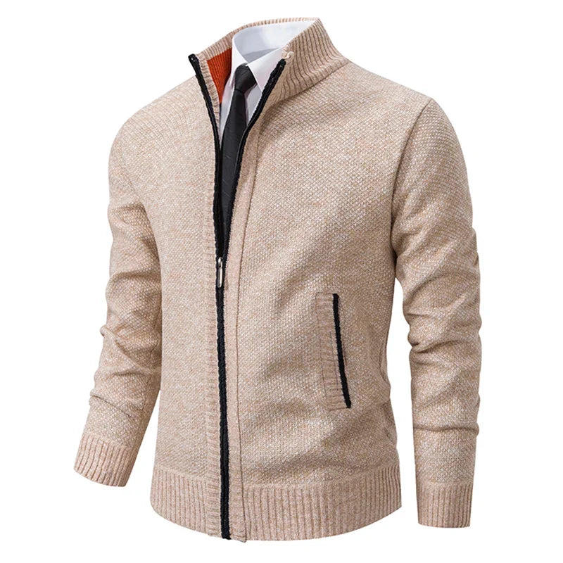 SERGEI® Sweater Grab Fleece Warm Zipper Cardigan