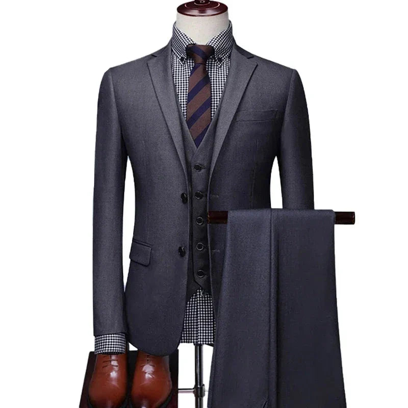 STRAVOS® High-end Formal Suit 3 Pieces