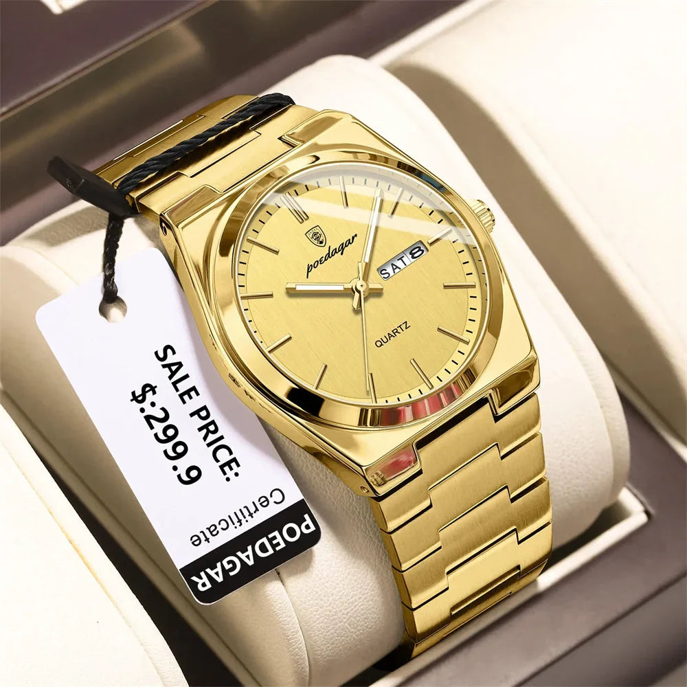 WATTFORD® Elegant Day Date Watch