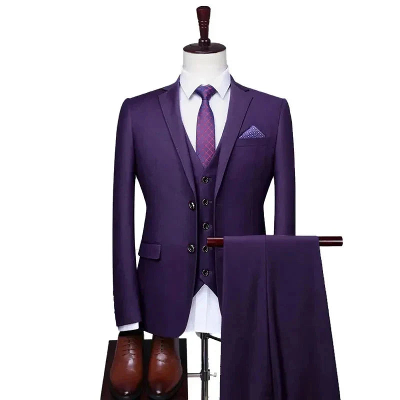 STRAVOS® High-end Formal Suit 3 Pieces