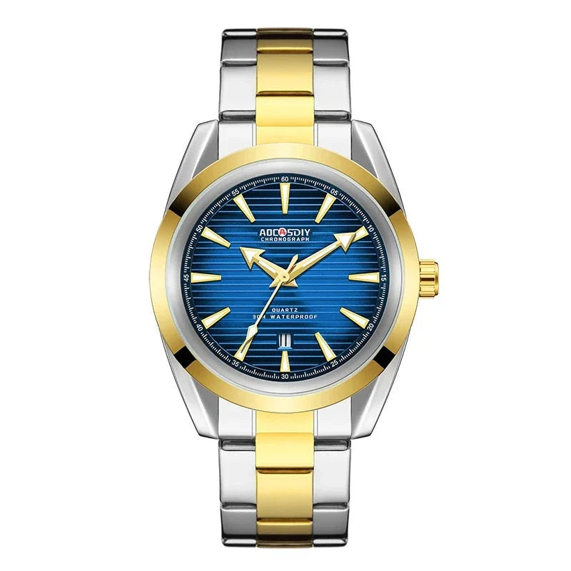 OSIMO® Men's Stainless Steel Business Watch