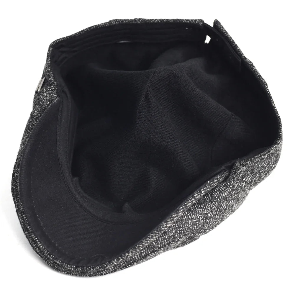 STETFORD® Autumn & Winter Newsboy Cap – Thick Warm Beret for Men & Women