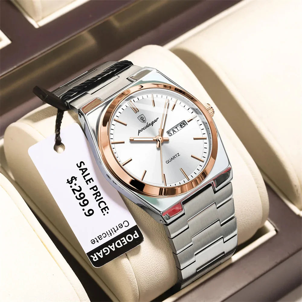 WATTFORD® Elegant Day Date Watch