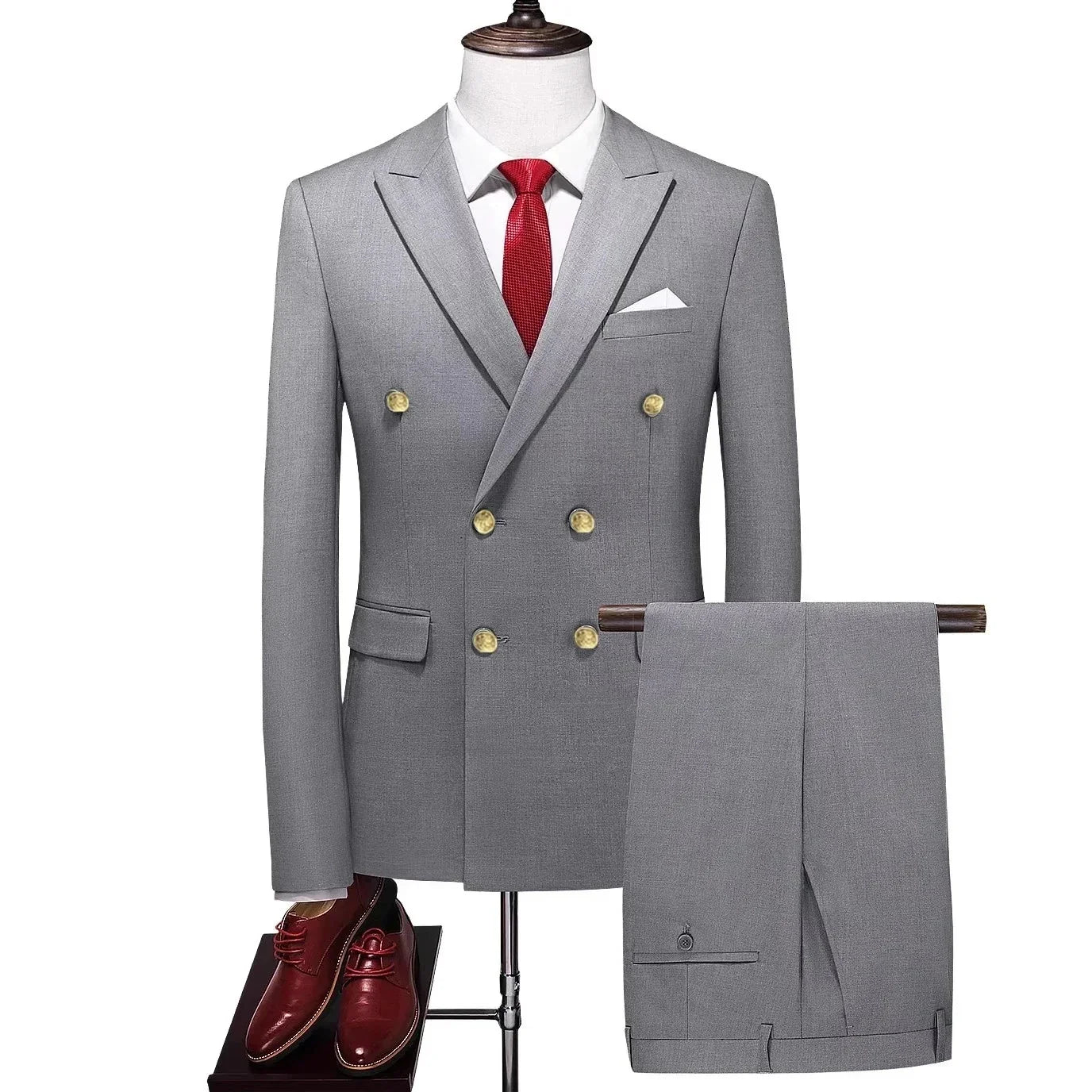ATTICUS® Men’s Suit Two-Piece Set