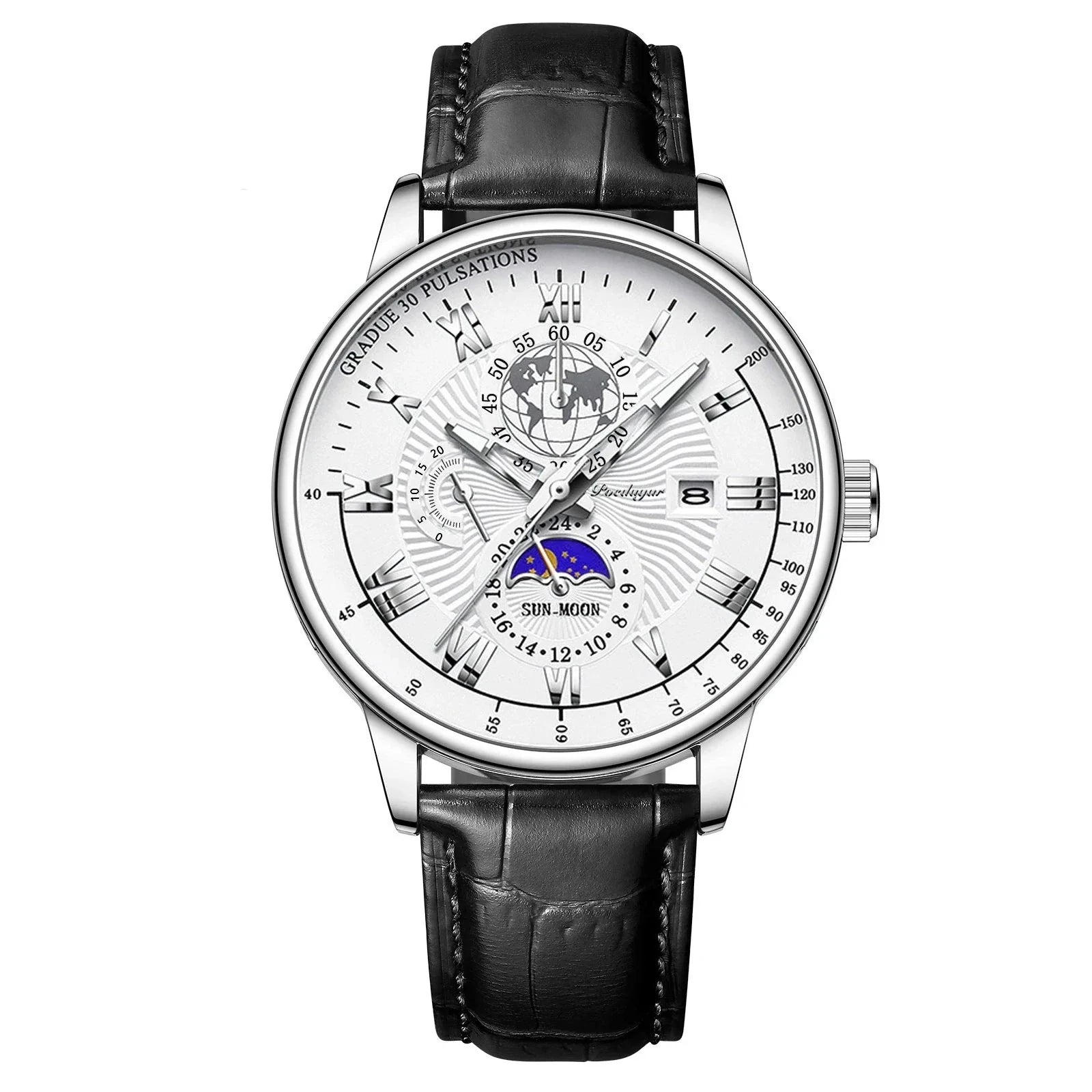LICATA® Luxury Leather Watch
