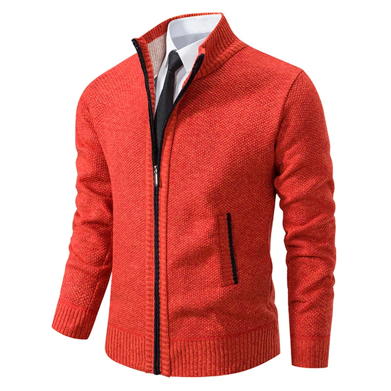 SERGEI® Sweater Grab Fleece Warm Zipper Cardigan