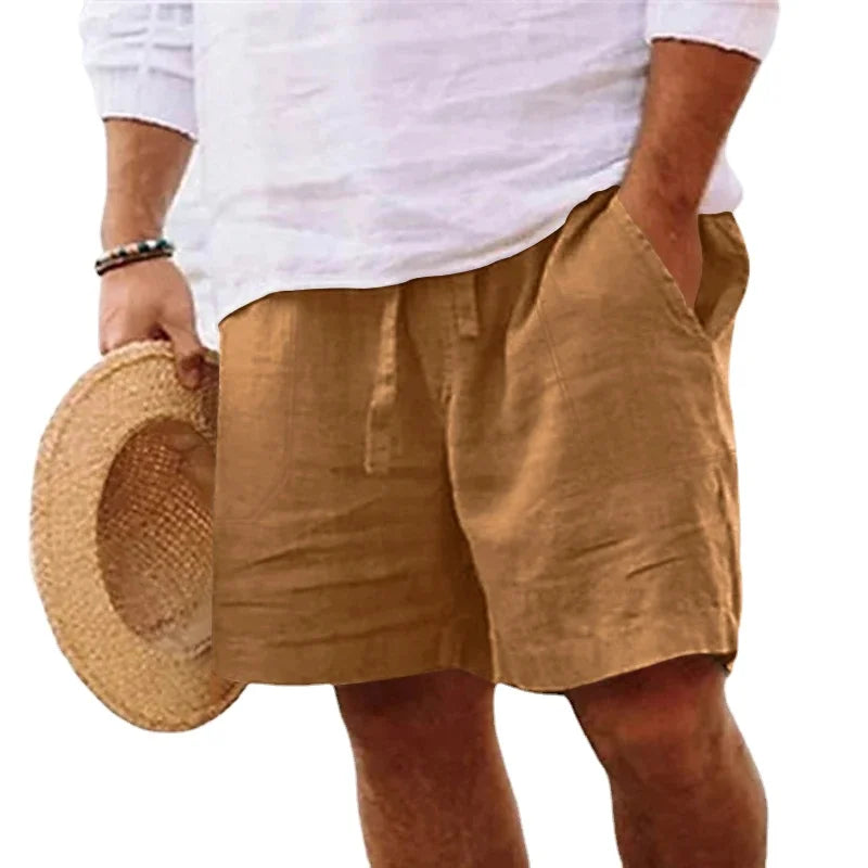 MIKHAIL®  Cotton Solid Color Short