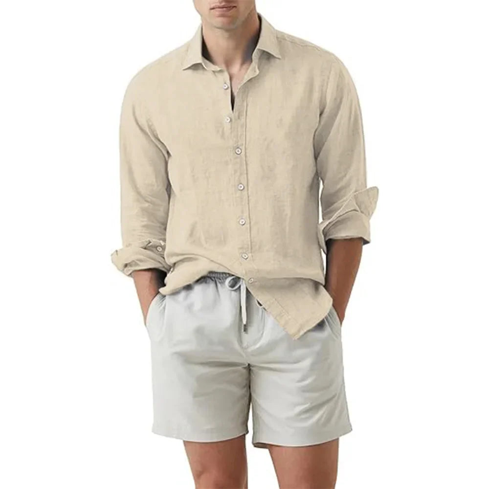 CHEN® Cotton Linen Shirts
