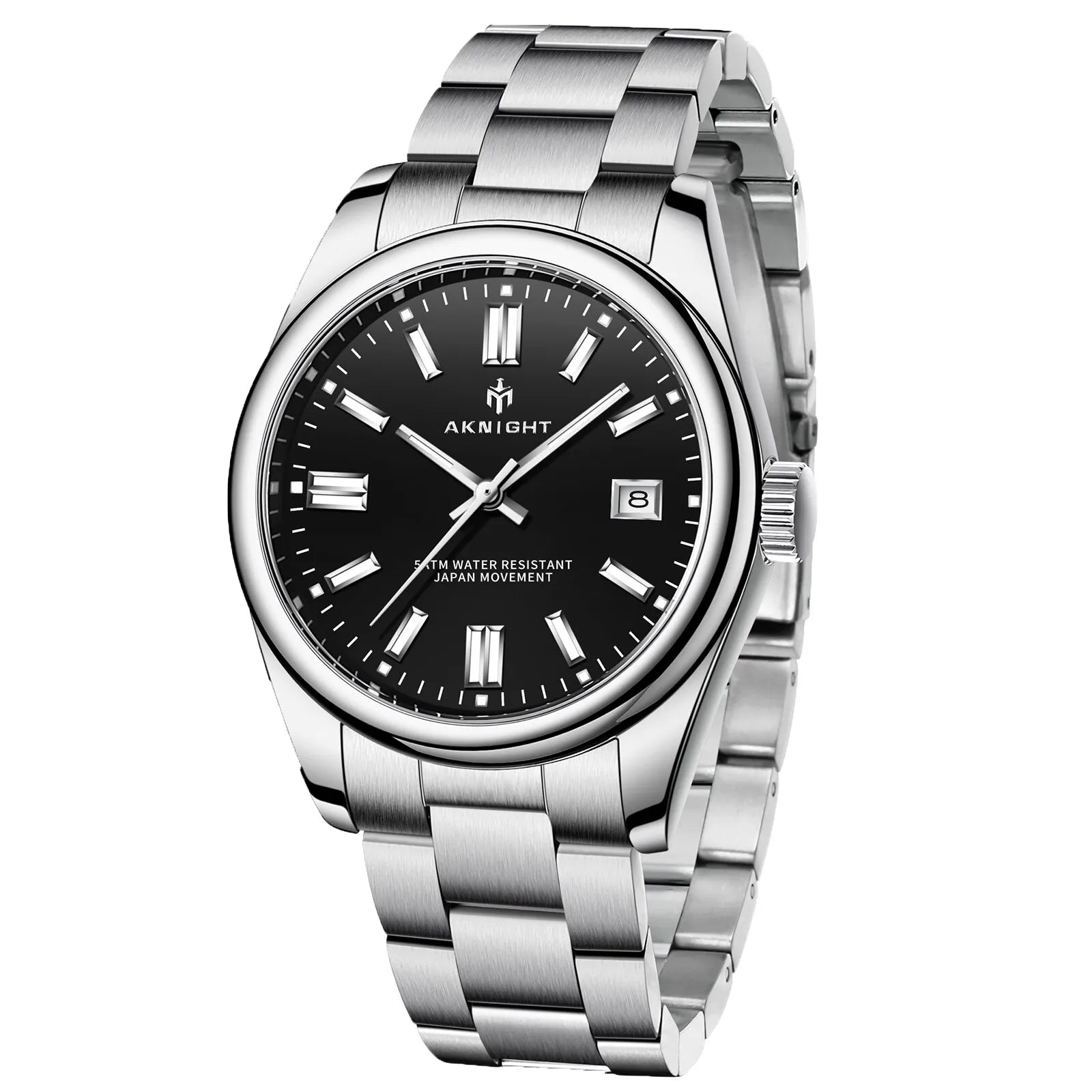 PIERRE®  Waterproof Silver Watch