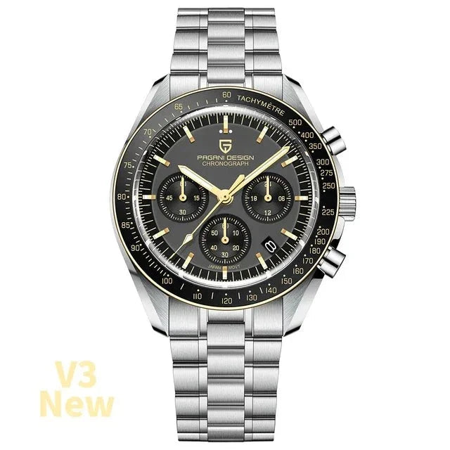 ENSINO® New Men's Automatic Date Sapphire Watch