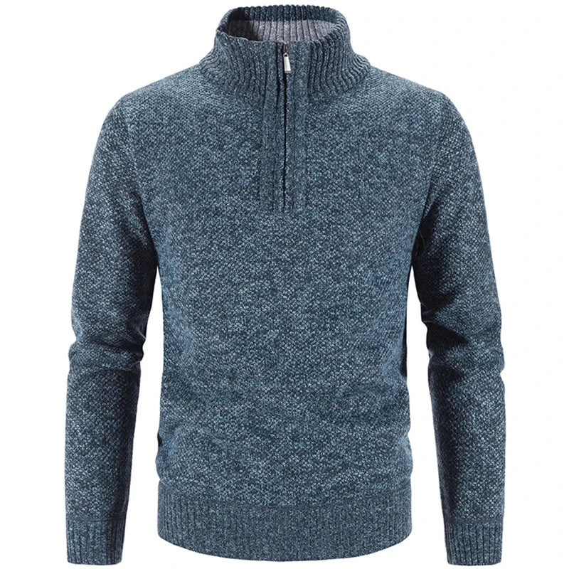 ROMEU® Men's Half Zipper Sweater