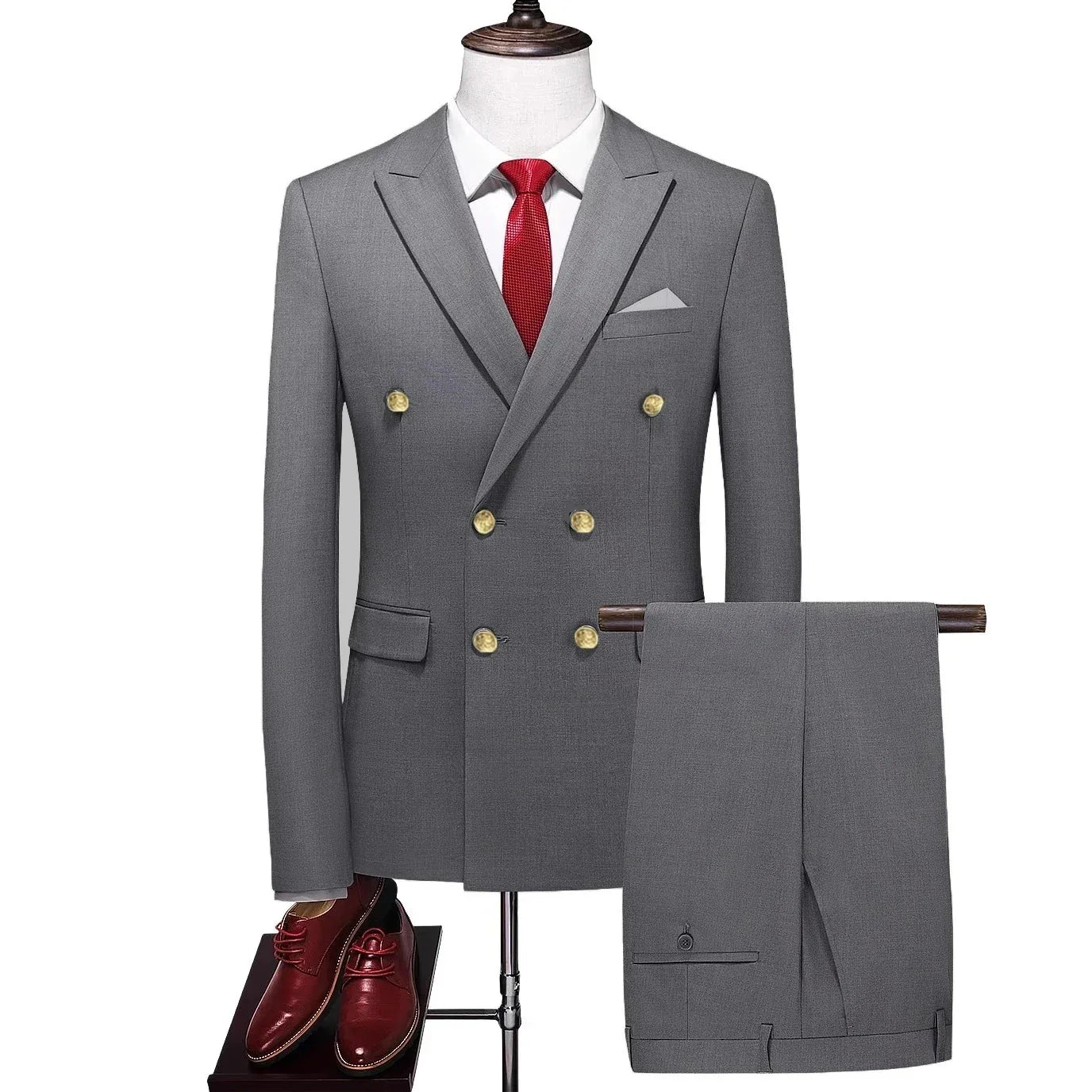 ATTICUS® Men’s Suit Two-Piece Set