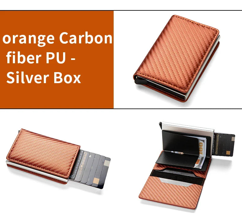NERO® Minimalist RFID Blocking Card Holder Wallet for Men