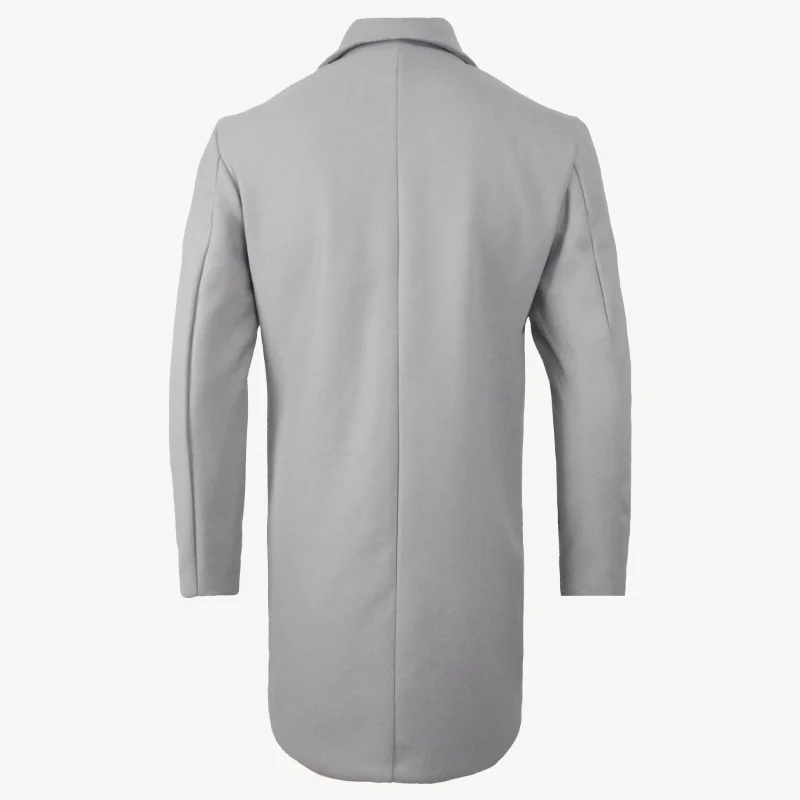 URBANNO® Solid Color Streetwear Jacket for Men