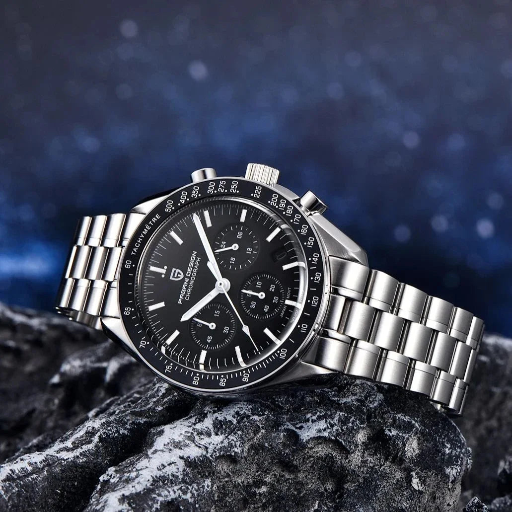 ENSINO® New Men's Automatic Date Sapphire Watch