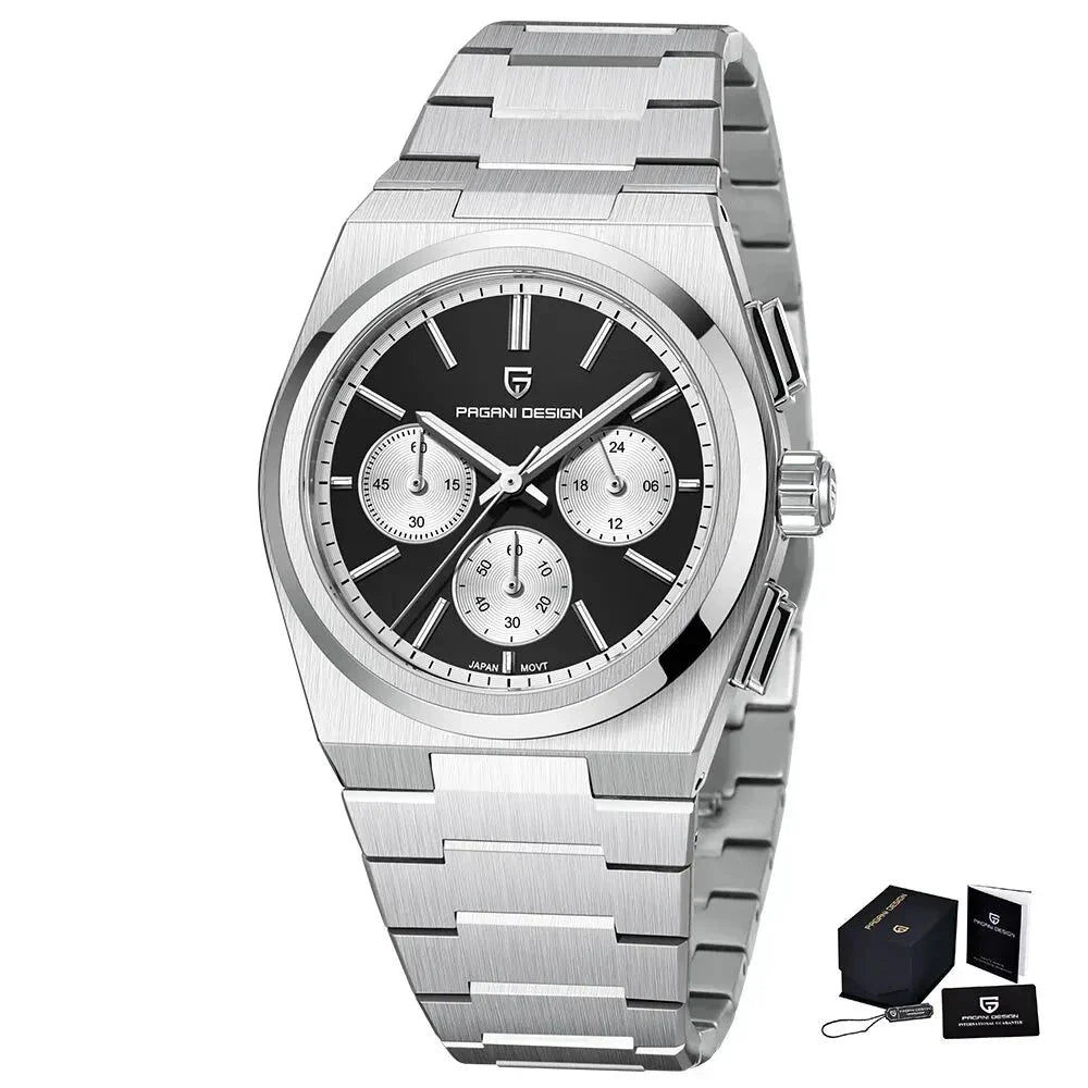 GROSSETO® Vintage Chronograph Luxury Watch