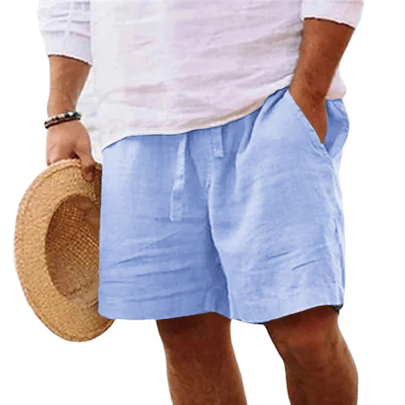 MIKHAIL®  Cotton Solid Color Short