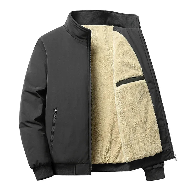 ASTORIDGE® Men’s Winter Fleece-Lined Cotton Jacket