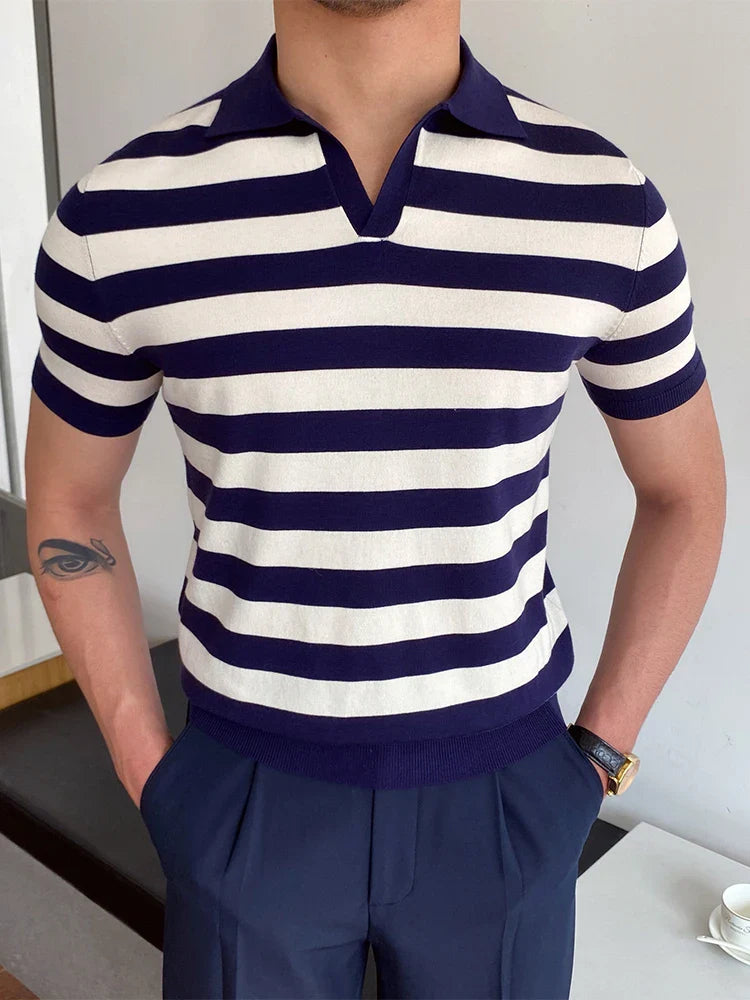 LIVORNO® Casual Men Polo Shirt