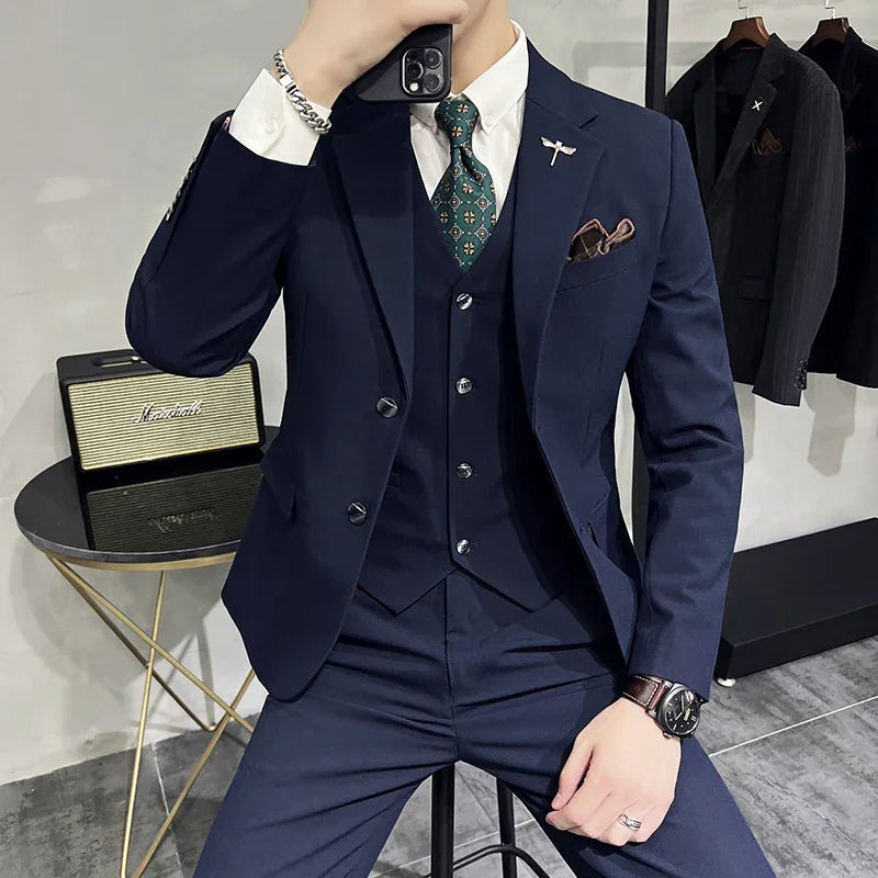 GIANLUCA® High-end 3 Piece Suit