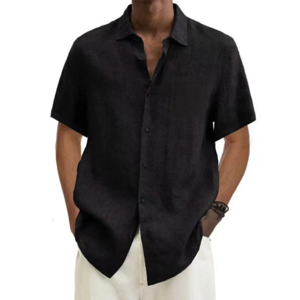 GAETA® Men's Short Sleeve Summer Shirt