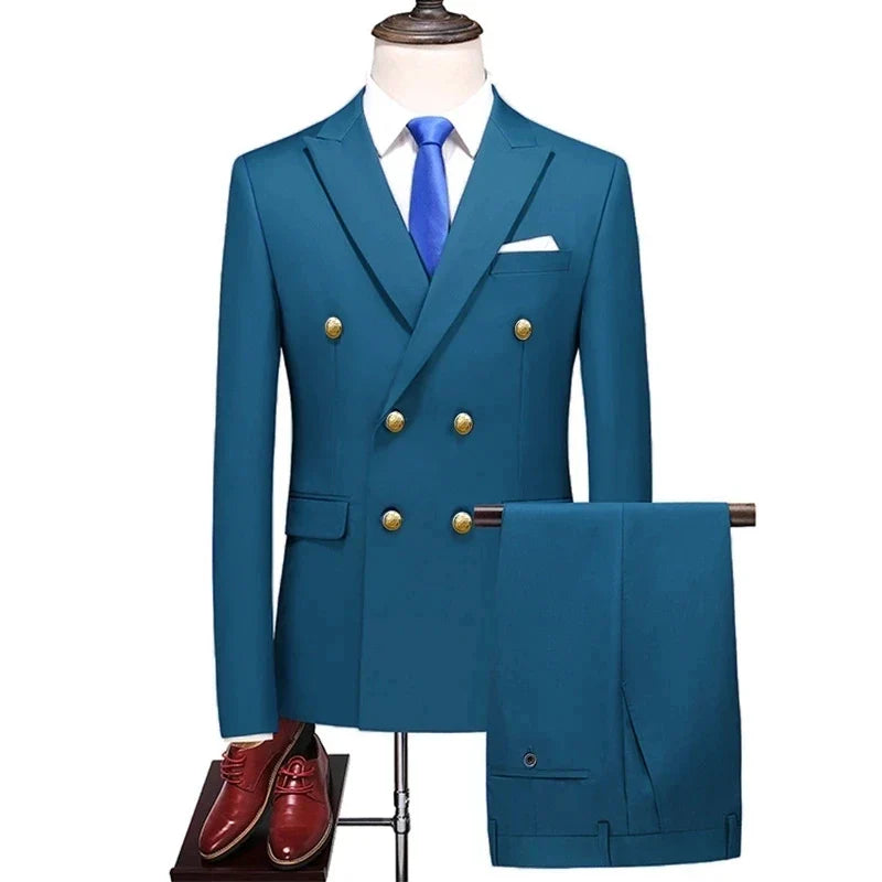 ATTICUS® Men’s Suit Two-Piece Set