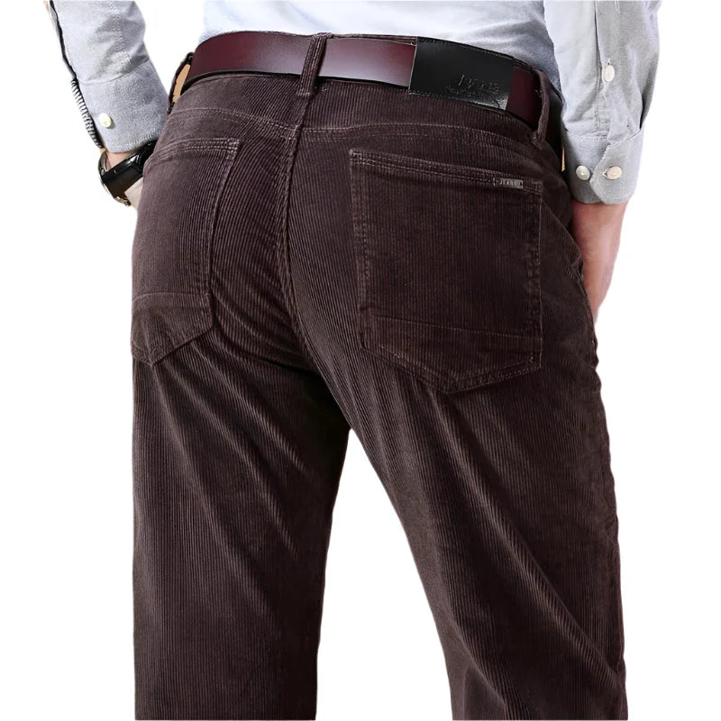 ROTHERHAM® Corduroy Stretch Trousers for Men