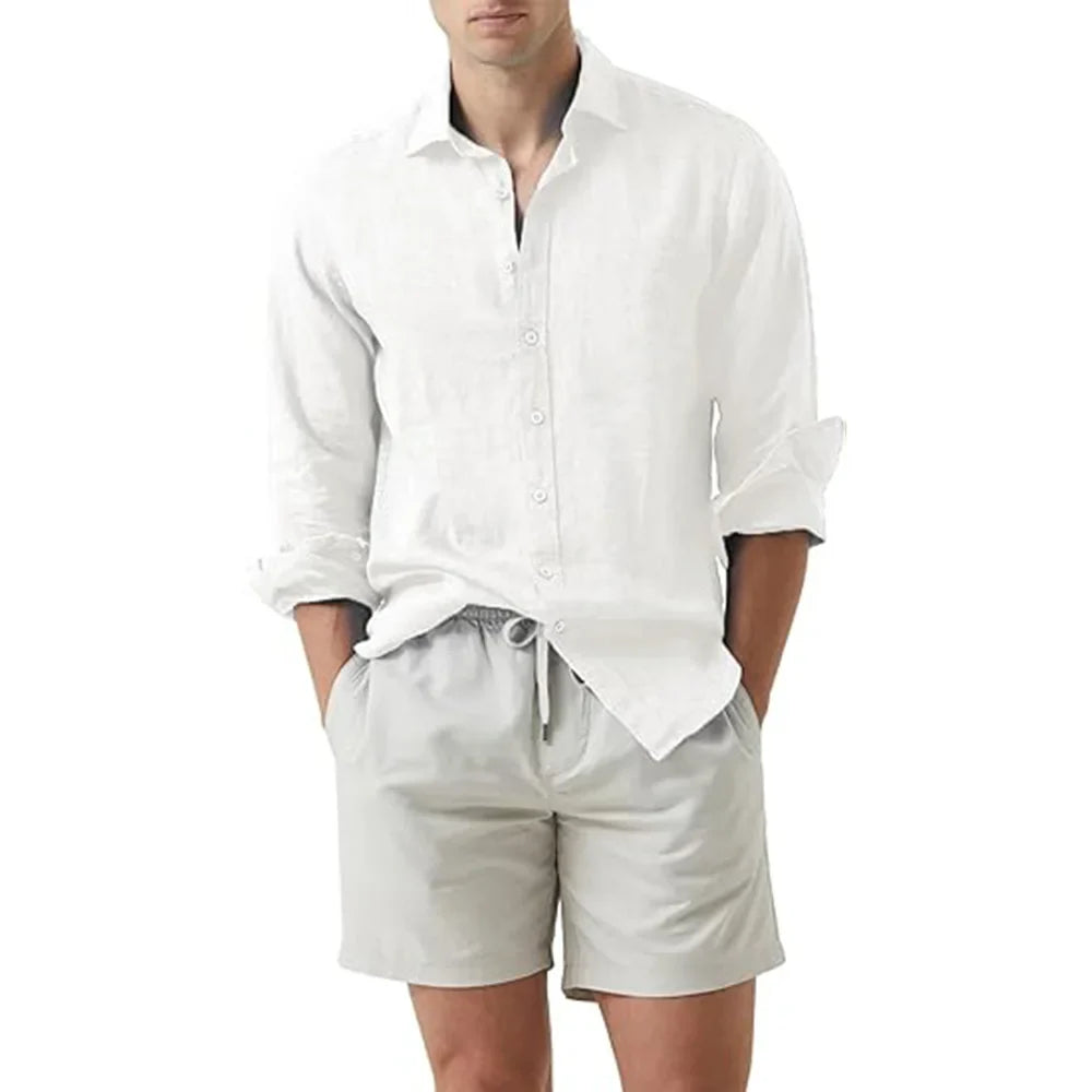 CHEN® Cotton Linen Shirts