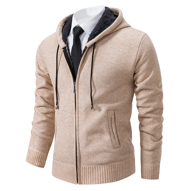 SERGEI® Sweater Grab Fleece Warm Zipper Cardigan