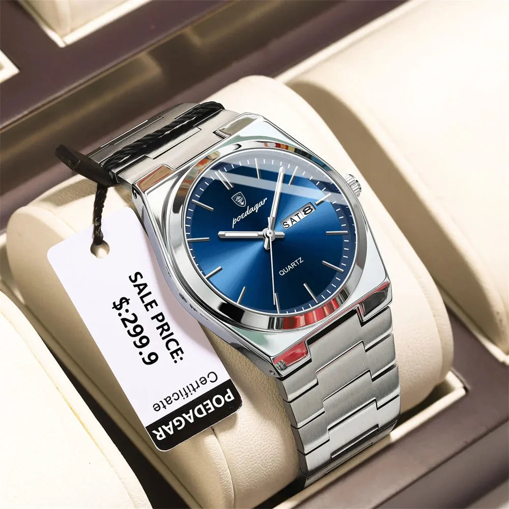 WATTFORD® Elegant Day Date Watch