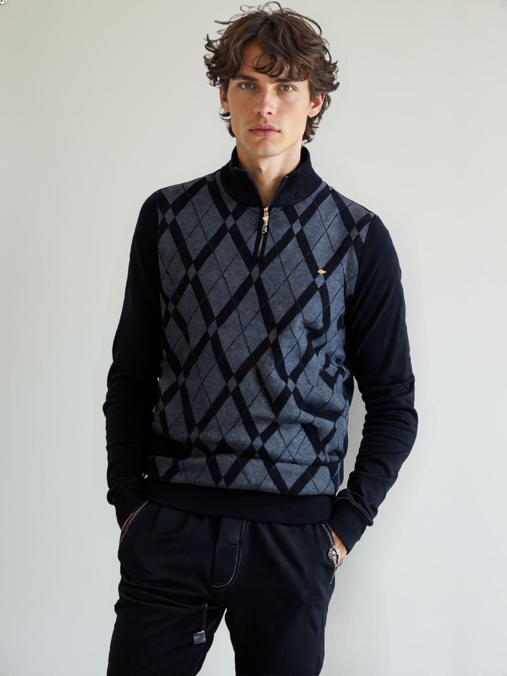 MILLES® Sweaters Cotton Mock