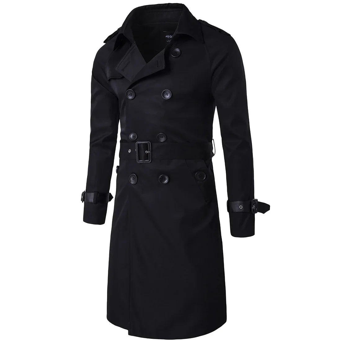 PANNOS®  Long Trench Coat with Belt