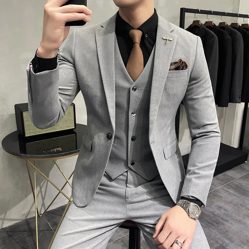 GIANLUCA® High-end 3 Piece Suit