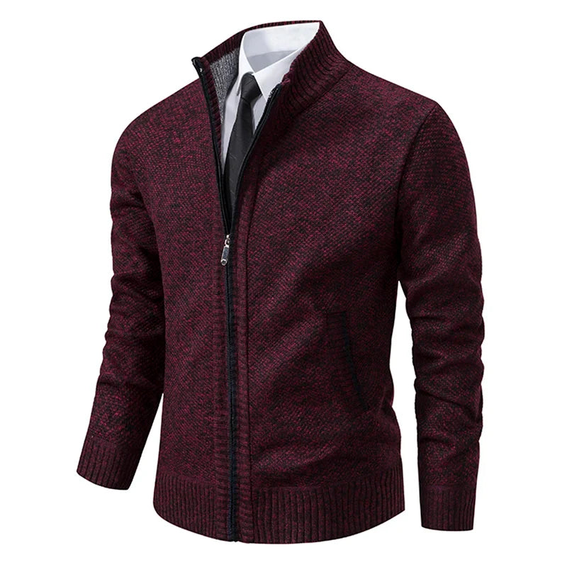 SERGEI® Sweater Grab Fleece Warm Zipper Cardigan