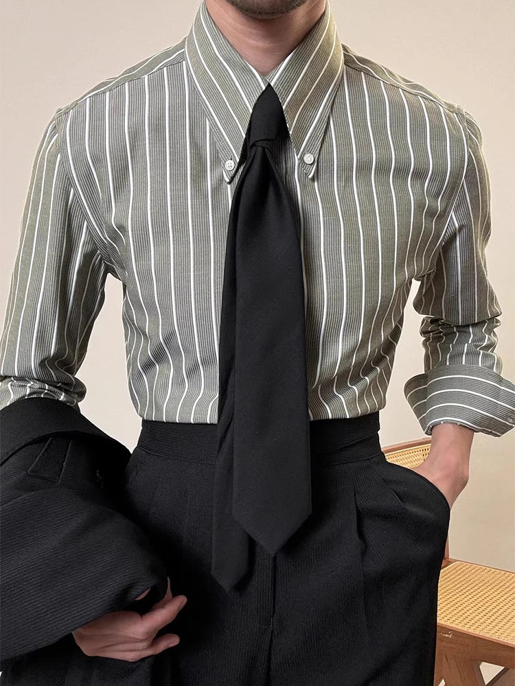 VERONA® Shirt – Vintage Striped Slim Edition
