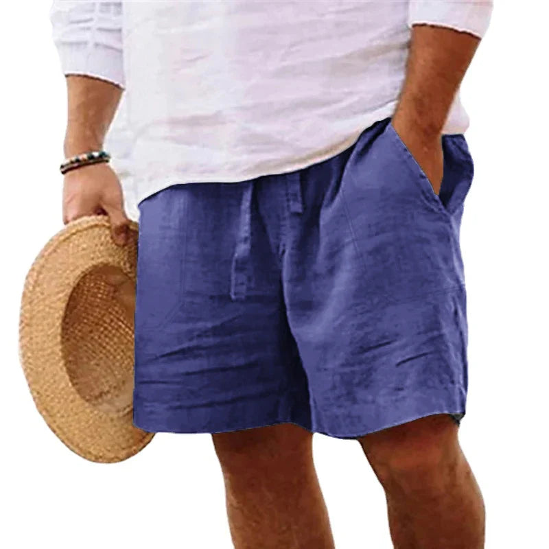 MIKHAIL®  Cotton Solid Color Short