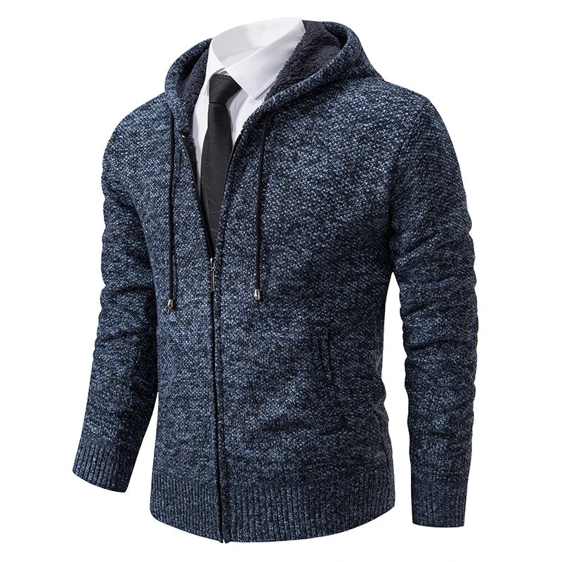 SERGEI® Sweater Grab Fleece Warm Zipper Cardigan