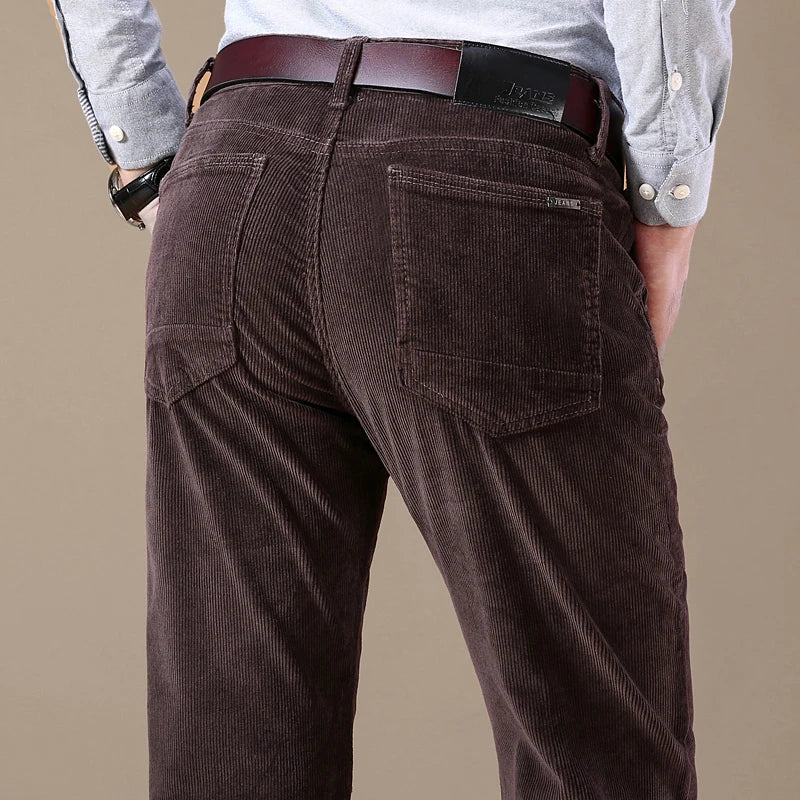 ROTHERHAM® Corduroy Stretch Trousers for Men