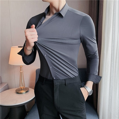 CECATTO® Stylish Men's Elastic Shirt