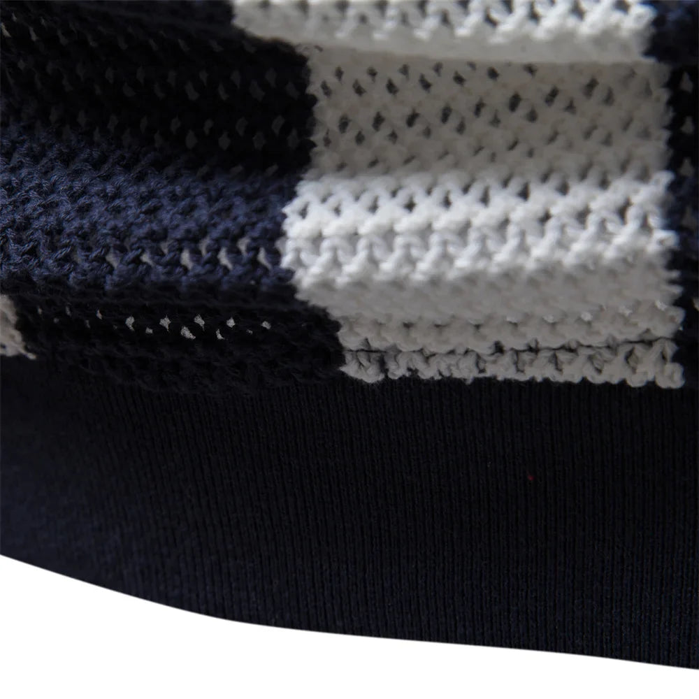 KOSTAS®  Cotton Hollow Out Polo Shirt